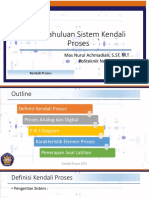 Pendahuluan Sistem Kendali Proses: Mas Nurul Achmadiah, S.ST, M.T Politeknik Negeri Malang 2017