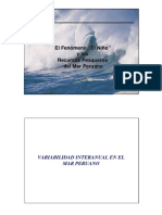El Fenómeno Del Niño y Los Recursos Del Mar Peruano