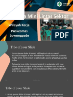 Lokakarya Mini Lintas Sektor