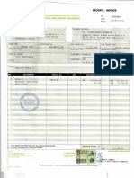 Receipt and Invoice Template