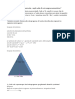 Cálculo de pintura y costo para superficie lateral de pirámide