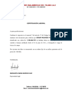 Carta Laboral