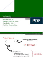 Volemia y Sistema Linfático