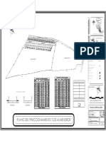 Plano Del Fraccionamiento "Los Almendros": Norte