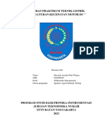 Laporan Praktikum Pengaturan Kecepatan Motor DC