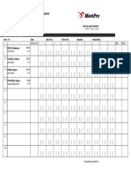 Vertical Jumps: Start Lists