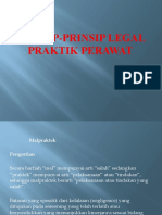Prinsip-Prinsip Legal Praktik Perawat