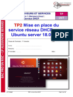 Tp2-Linux-U18.04lts-Dhcp2019 2020