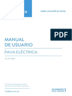 Manual Del Usuario Pava EK DC17XAR1