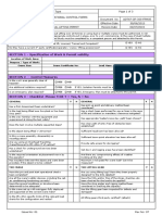 SECTION 1 - Specification of Work & Permit Validity