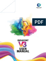 User Manual: Indiafont