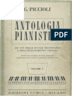 Antologia Pianistica - Volume 1 - G. Piccioli