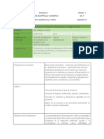 Tarea 1 Corte 1 Etapas Del Proyecto y Sus ASPIS, Aspectos Amb.