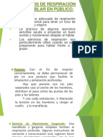 EJERCICIOS DE RESPIRACIÓN PARA HABLAR EN PÚBLICO - Clase 13 Dic.