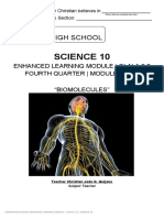 Junior High School Enhanced Learning Module on Biomolecules