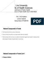 Natural Compounds in Foods