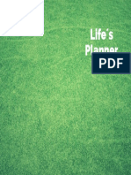 Life S Planner Green Grass
