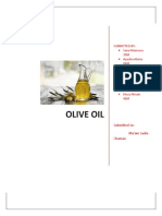 Olive Oil Report Submitted by 6 Students