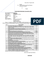 Form Permohonan Pendaftaran Pencalonan Kepala Desa