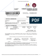 Formato de Pago Universal con Primefaces para Certificado de Antecedentes Penales
