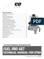 Fuel Pro 487: Technical Manual For Dtna