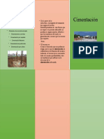 Cimentación - Folleto