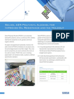 Selvol 425 Polyvinyl Alcohol For Improved Oil Resistance and Ink Holdout