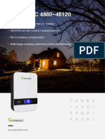 Growatt SC Series 4860-48120 Solar Inverter Datasheet