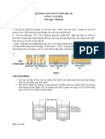 ĐỀ KHẢO SÁT ĐỘI TUYỂN HSG 10