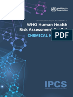 WHO Human Health Risk Assessment Toolkit: Chemical Hazards