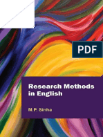 Research Methodologies in English