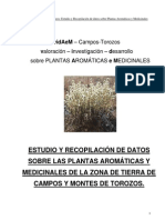 Botanica - Etnobotanica - Estudio y Recopilacion de Datos Sobre Plantas Aromatic As y Medic in Ales