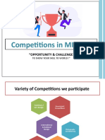 Competitions in Mitsoa