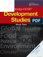 Cambridge IGCSE Development Studies - Public