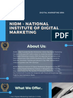 Nidm - National Institute of Digital Marketing