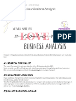 We Will Make You Love Business Analysis