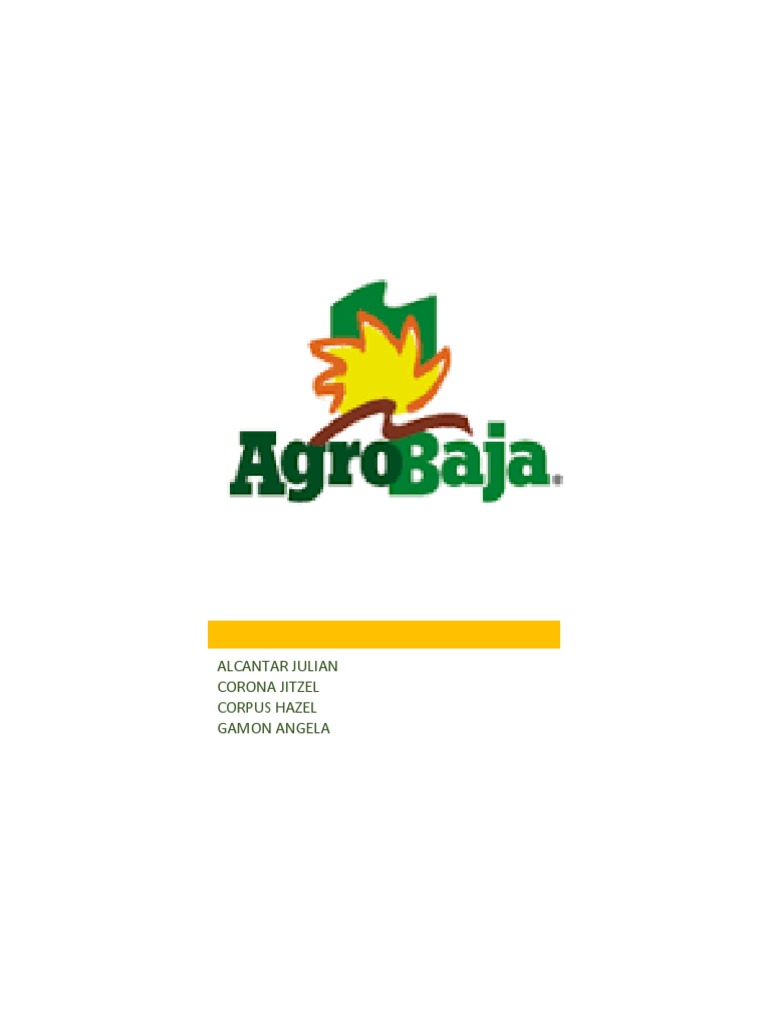 Agro Baja PDF