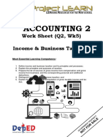 Worksheet 5 Q2 Taxation