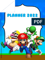 Planner Super Mario 2022 - Materiaispdg