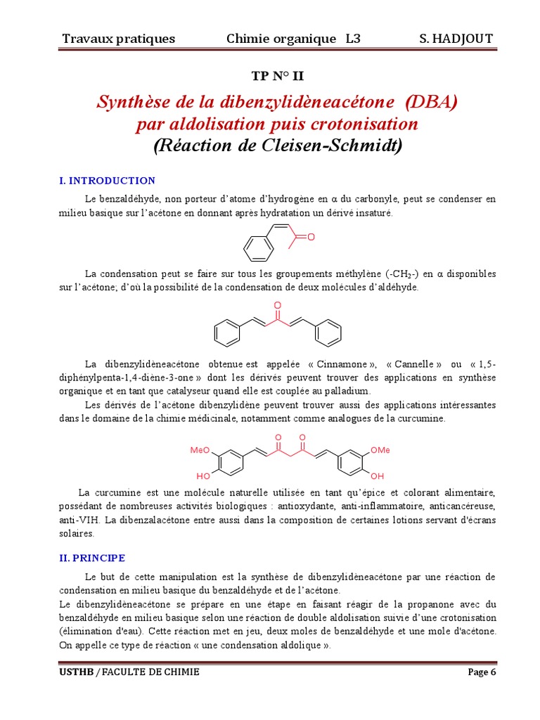 Réaction De L’Aldolisation Pdf – JLQSS