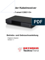 Kathrein TT-smart C2821 CI+ Digital Receiver