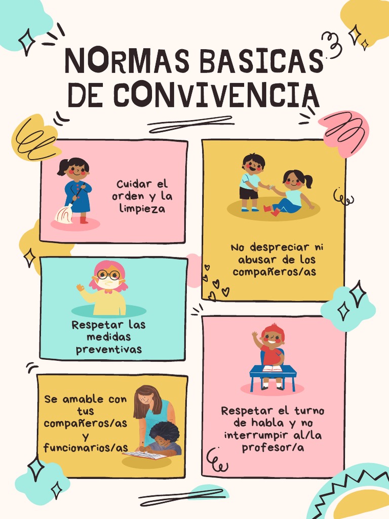 Normas Básicas de Convivencia Escolar | PDF