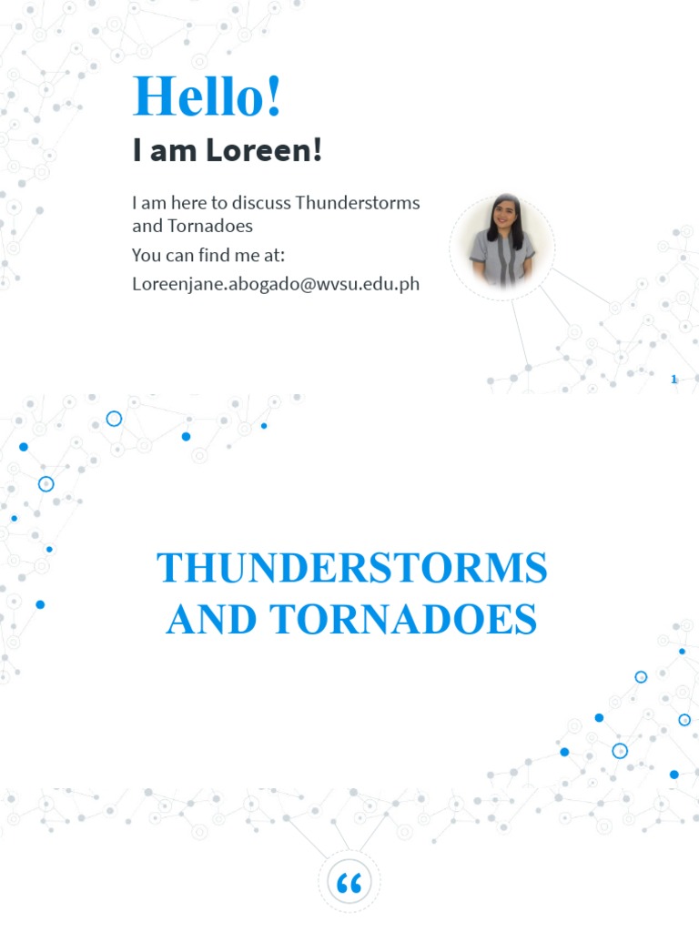 Thunderstorms & Tornadoes Guide | PDF | Thunderstorm | Lightning