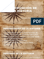 Periodización de La Historia