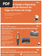Alerta de Saúde e Segurança - Marcação de Número de Fogo em Pneus de Carga