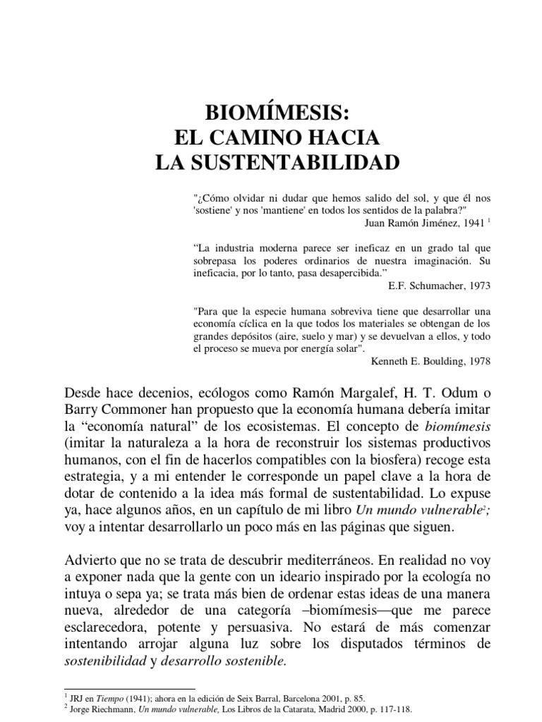 El Camino Hacia La Sustentabilidad | PDF | Finanzas y dinero
