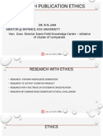 Research Publication Ethics