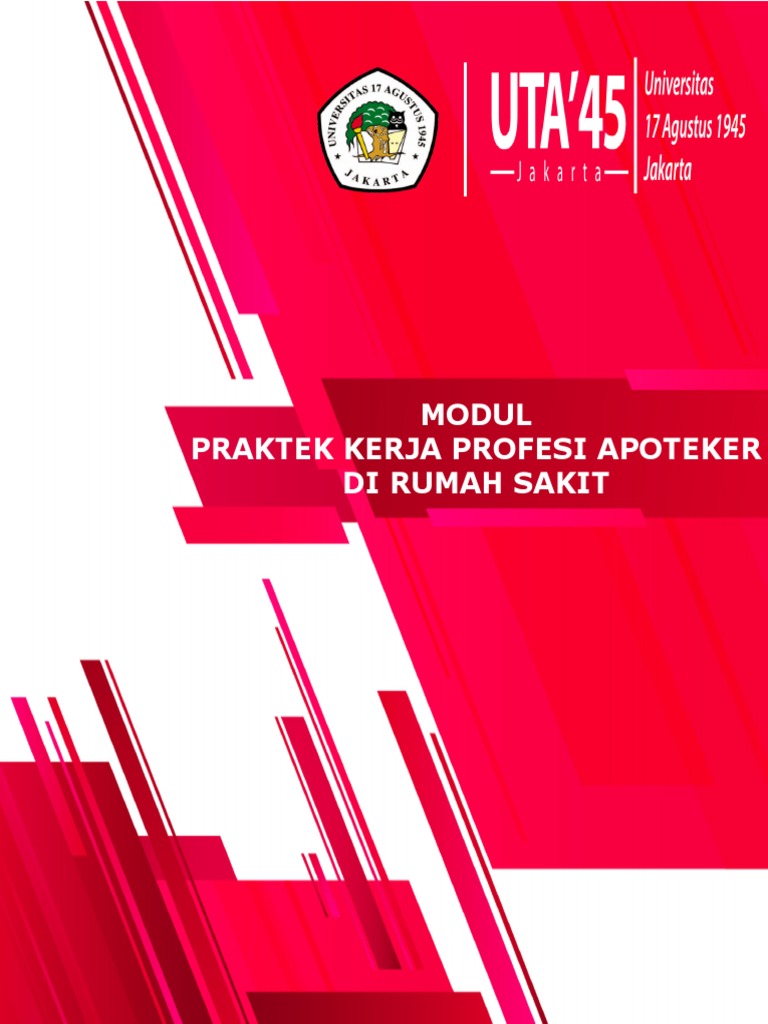 Modul PKPA Apoteker di Rumah Sakit | PDF