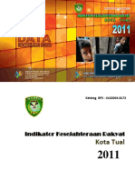 Indikator Kesejahteraan Rakyat Kota Tual 2011