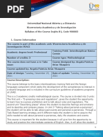 Syllabus English B1 - 2022